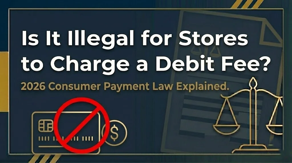 Charging a debit card surcharge