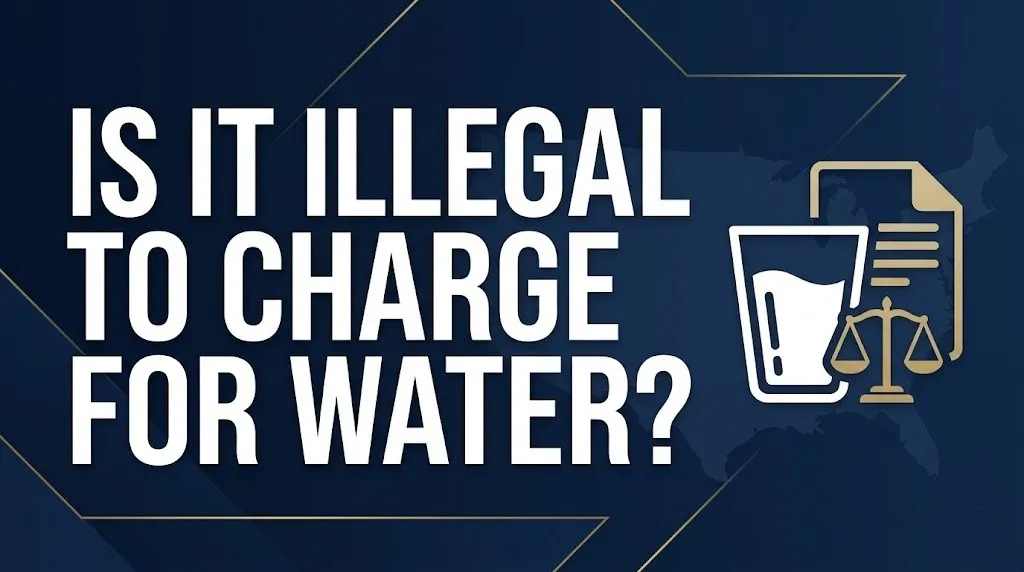Charging for plain tap water