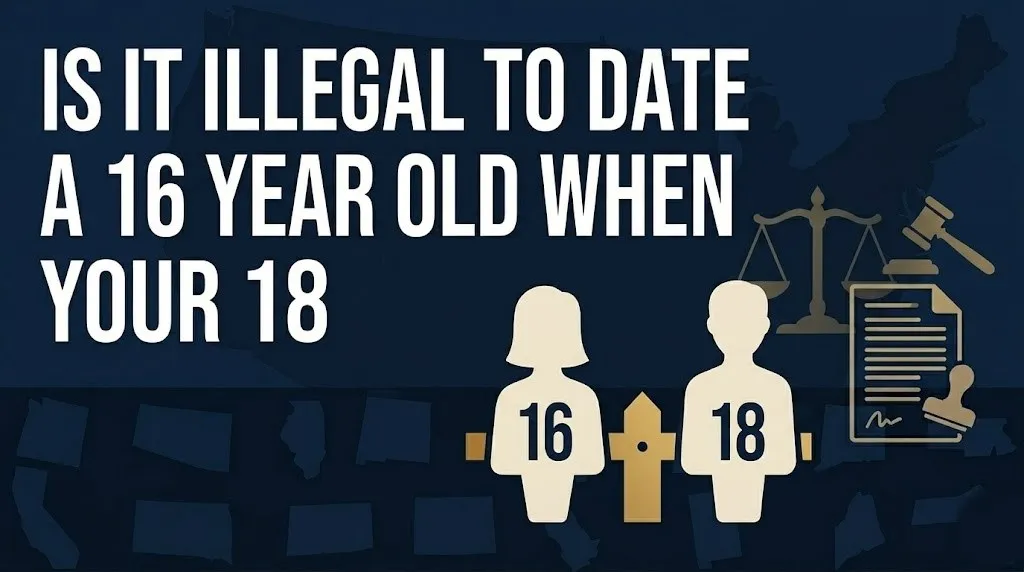 Dating a 16-year-old when you are 18