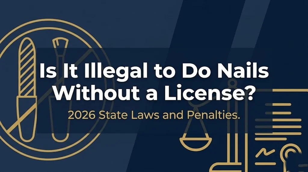 Doing nails without a license