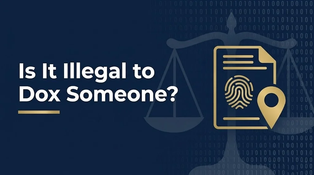 Doxxing someone
