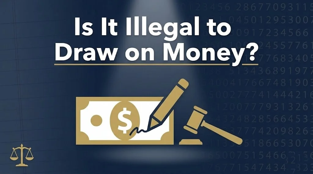 Drawing on money