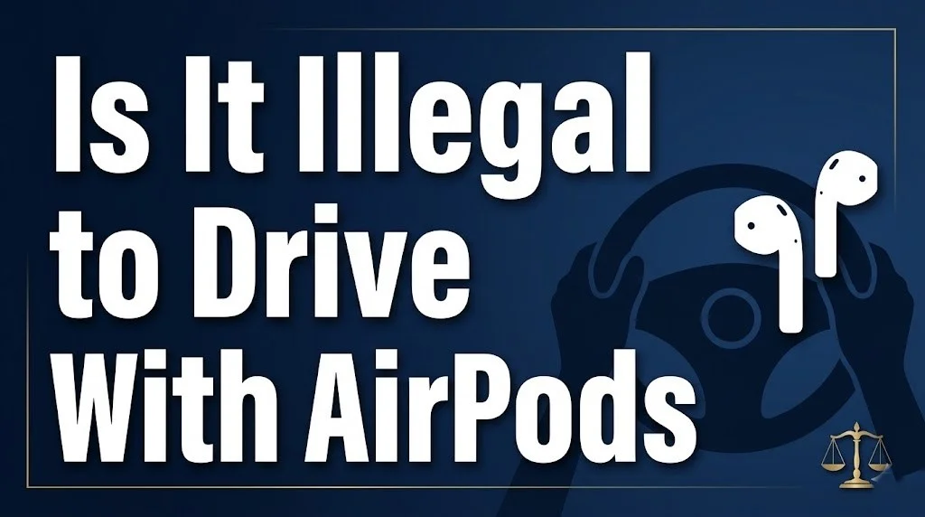 Driving with AirPods