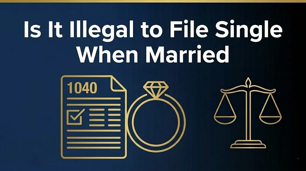 Filing single when married