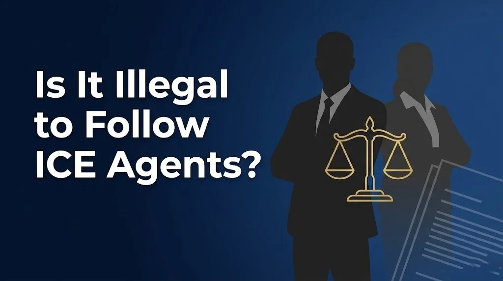 Following ICE agents in public