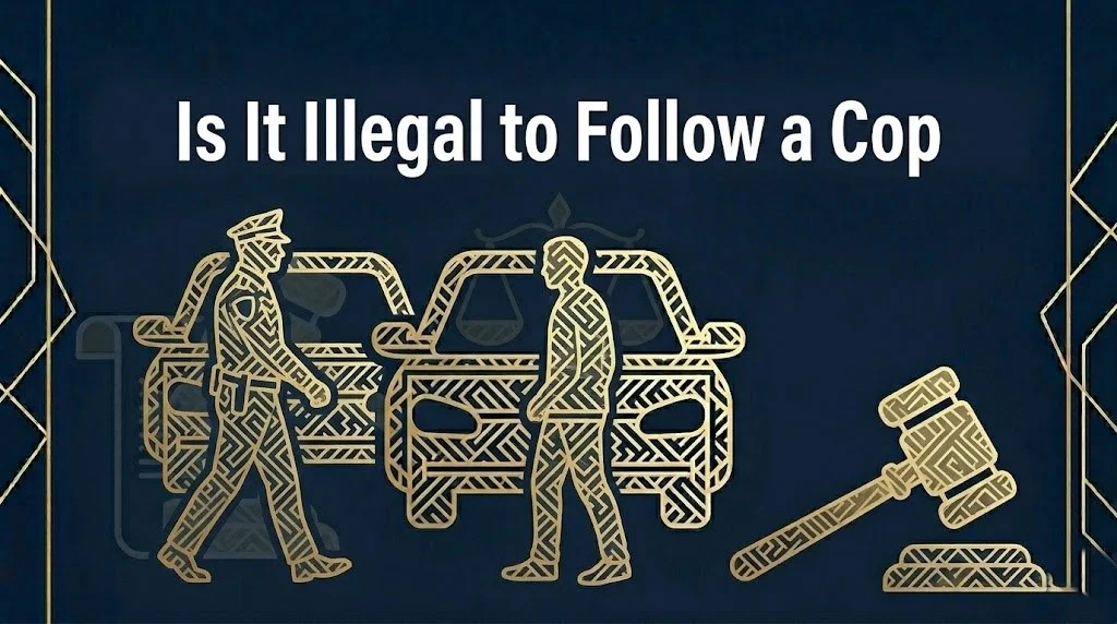 Following a cop