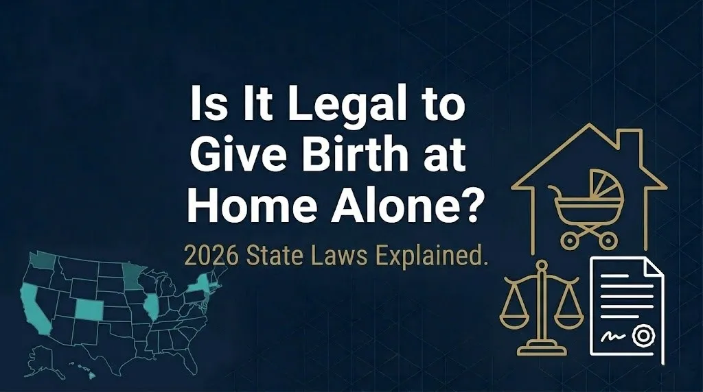 Giving birth at home alone