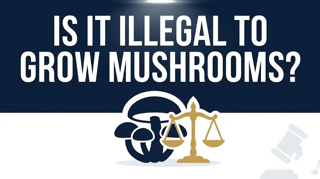 Growing mushrooms