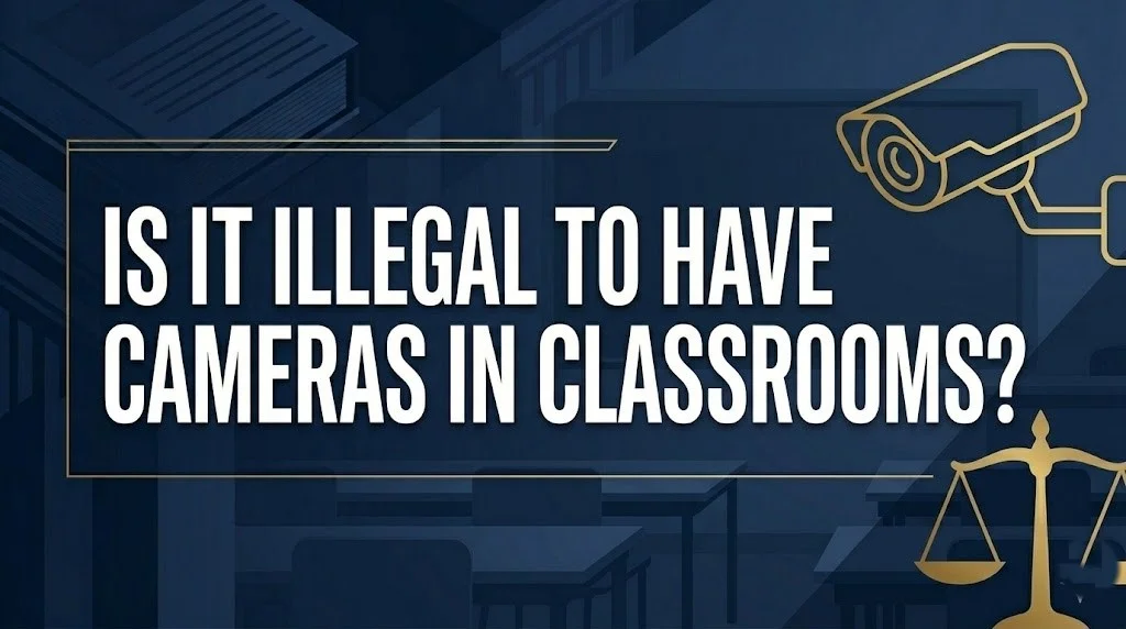 Is It Illegal to Have Cameras in Classrooms? 2026 Laws - Legally Explained