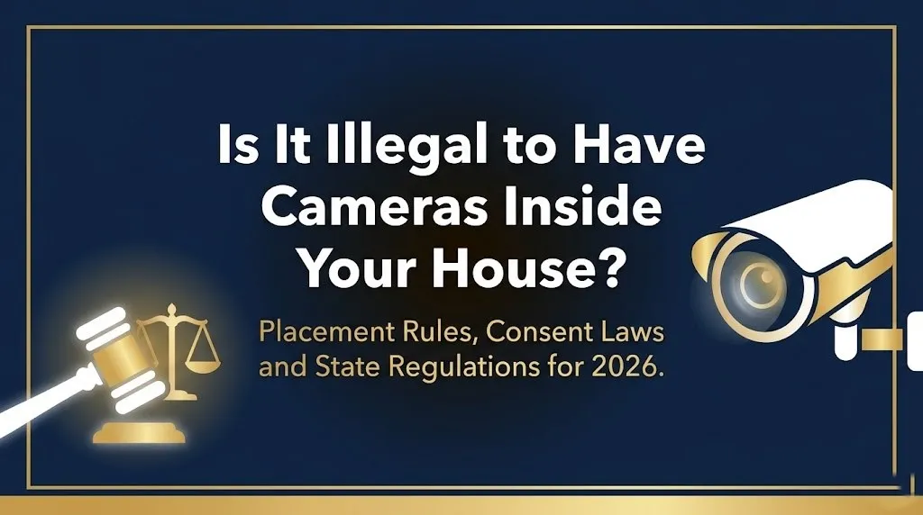 Is It Illegal to Have Cameras Inside Your House? Laws 2026