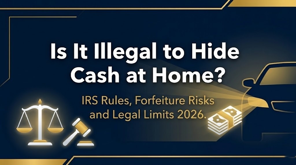 Hiding cash at home
