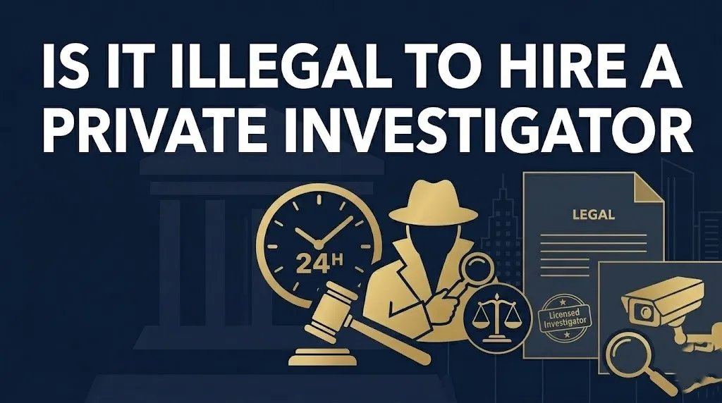 Hiring a private investigator