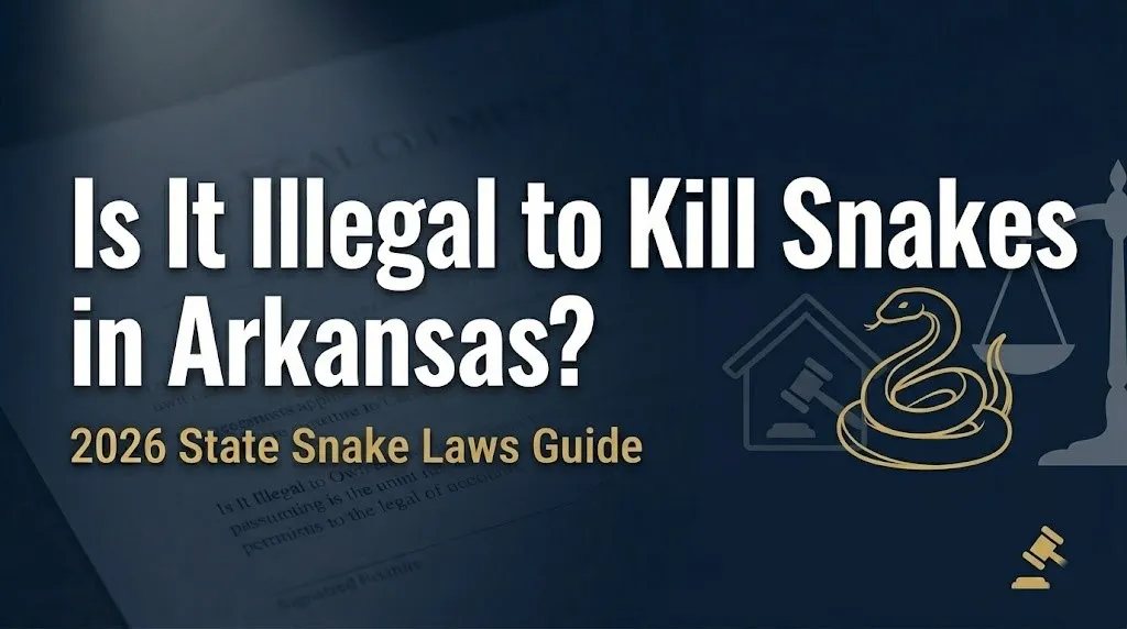 Killing snakes in Arkansas