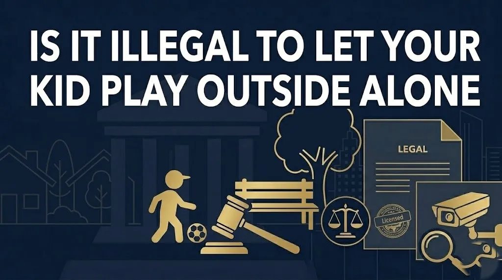 Letting your kid play outside alone