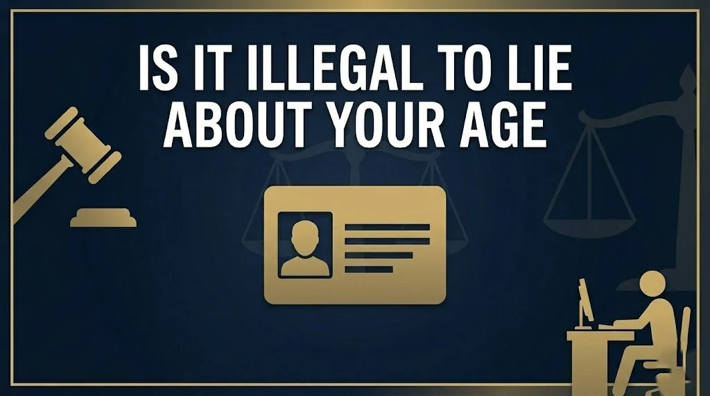 Lying about your age