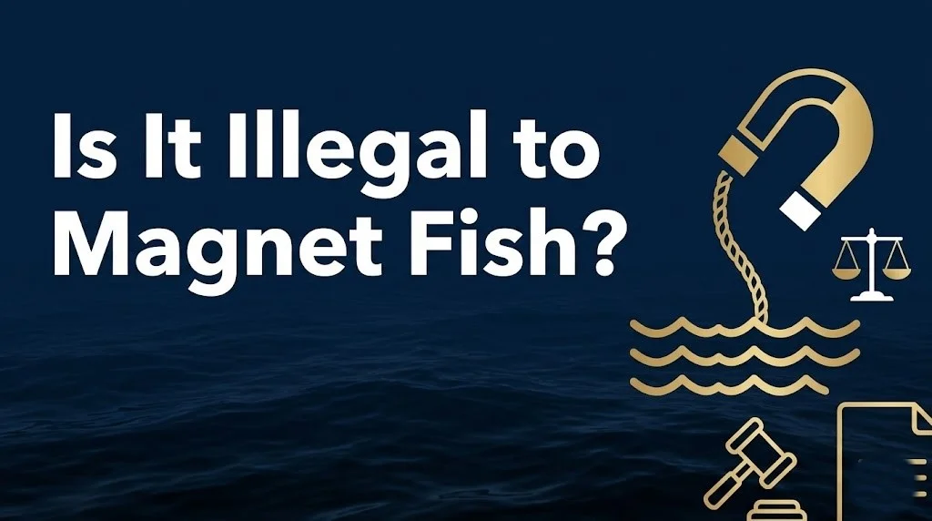 Magnet fishing