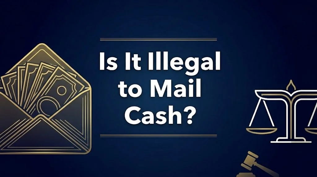 Mailing cash