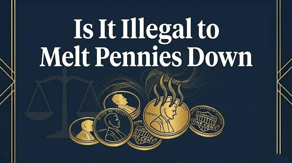 Melting pennies down