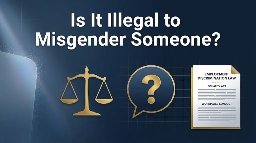 Misgendering someone