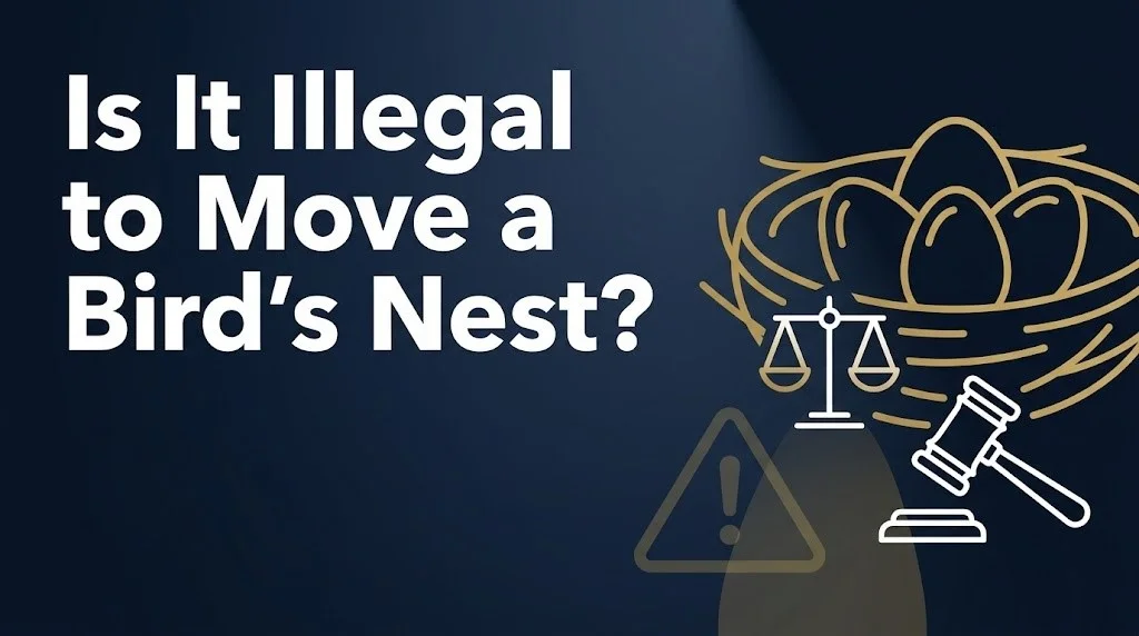 Moving a bird's nest