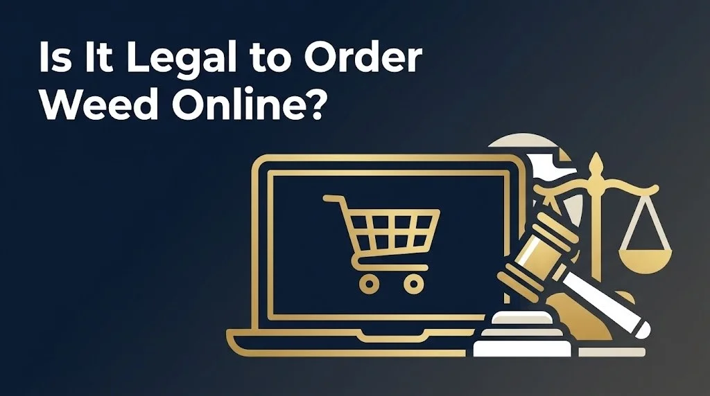 Ordering weed online