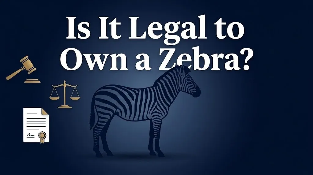 Owning a zebra