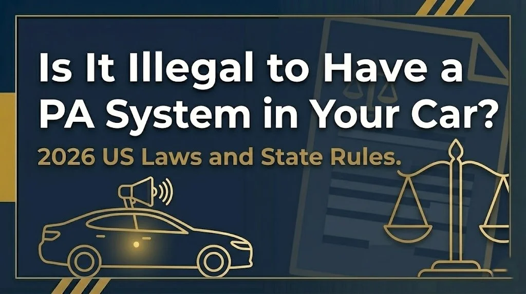 PA system in your car