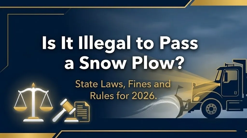 Passing a snow plow