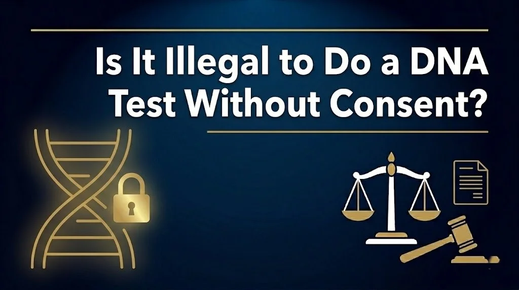 Performing a DNA test on someone without their consent