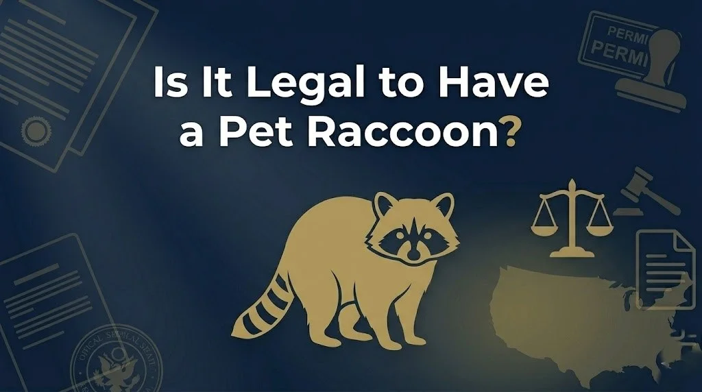 Pet raccoon ownership