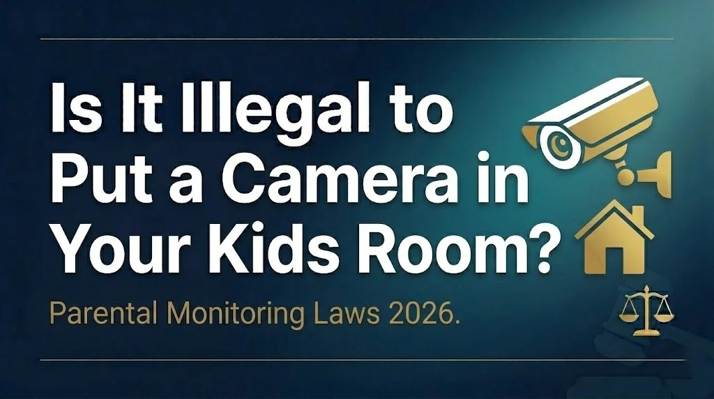 Is It Illegal to Put a Camera in Your Kids Room? 2026