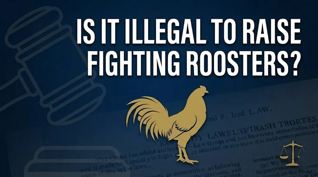 Raising fighting roosters