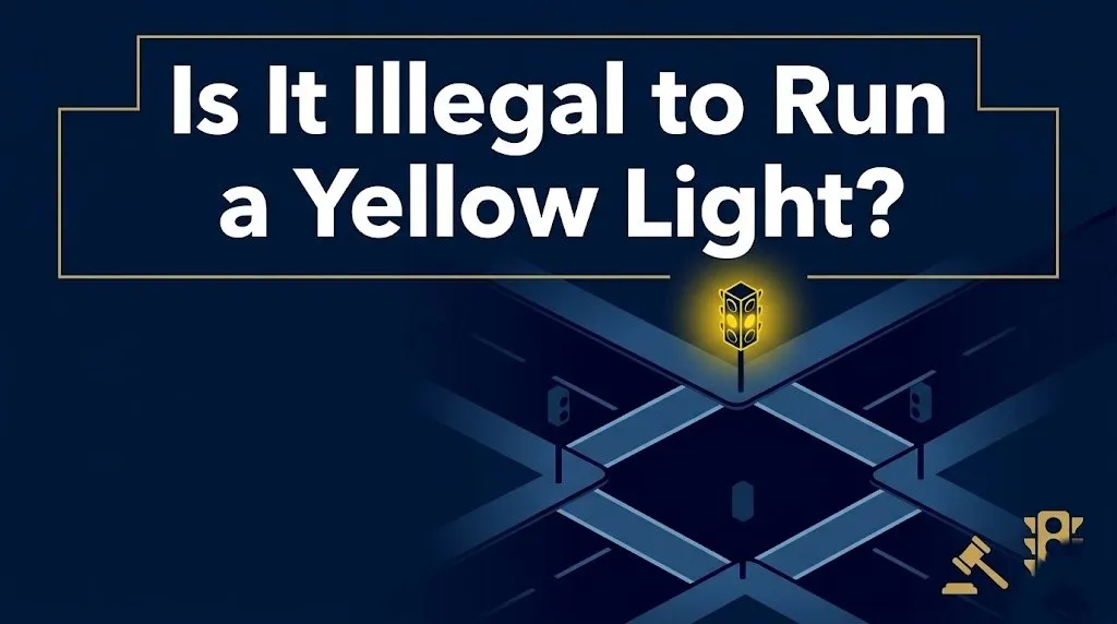 Running a yellow light