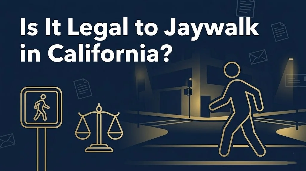 Safe jaywalking