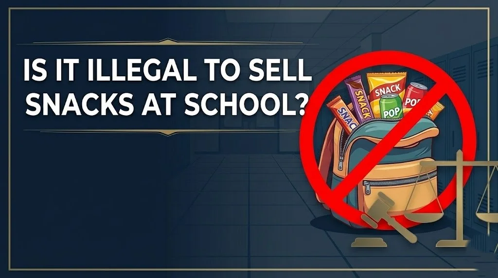 Selling snacks at school