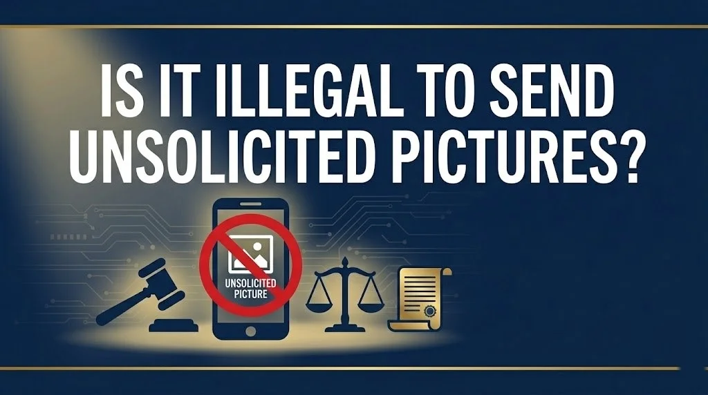 Sending unsolicited explicit pictures
