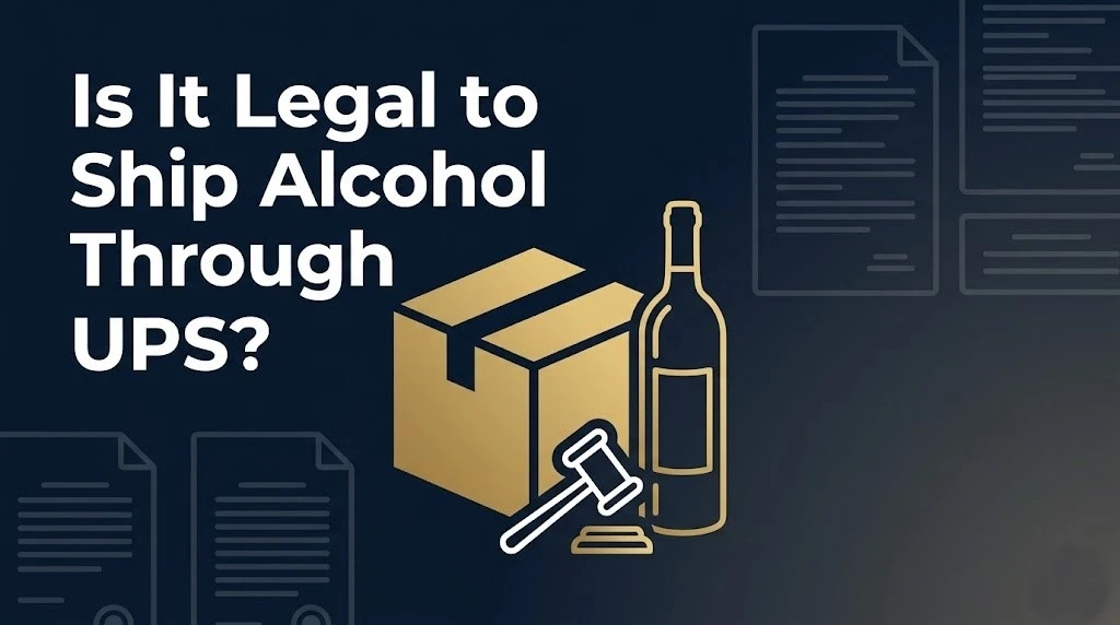 Shipping alcohol through UPS