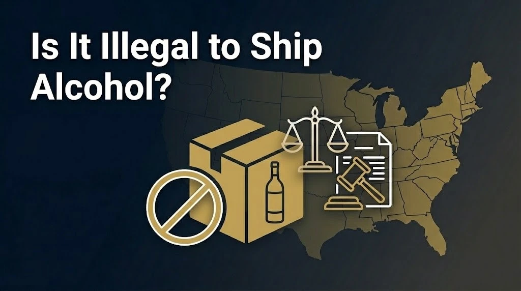 Shipping alcohol