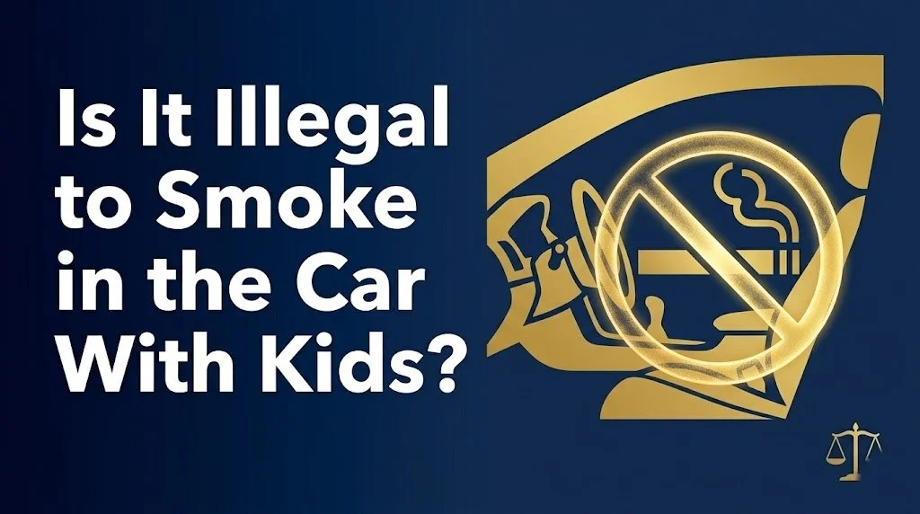 Smoking in the car with kids