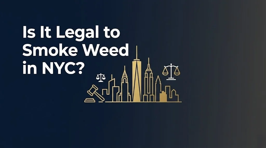 Smoking marijuana in New York