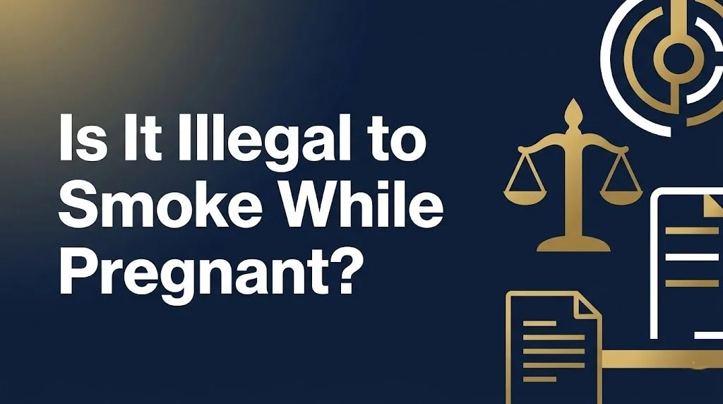 Smoking tobacco while pregnant