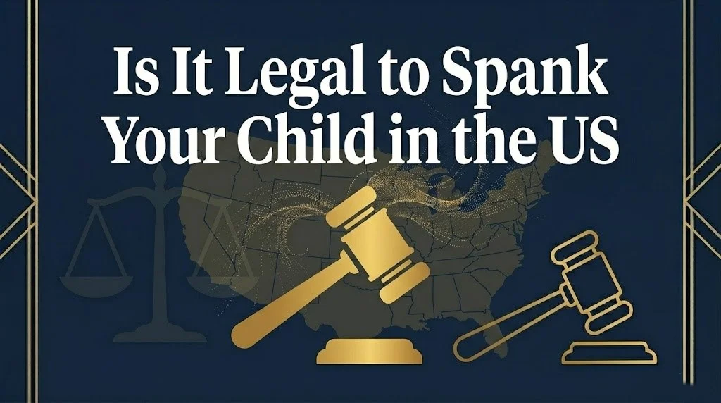 Spanking a child