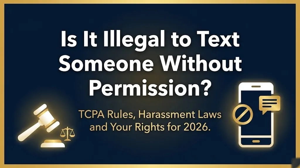 Texting someone without permission