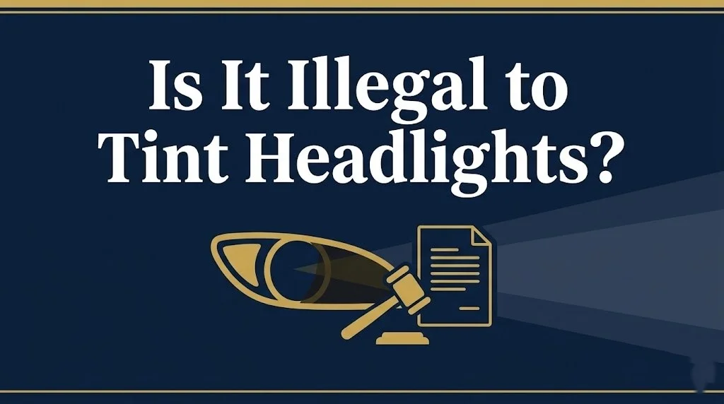 Tinting your headlights