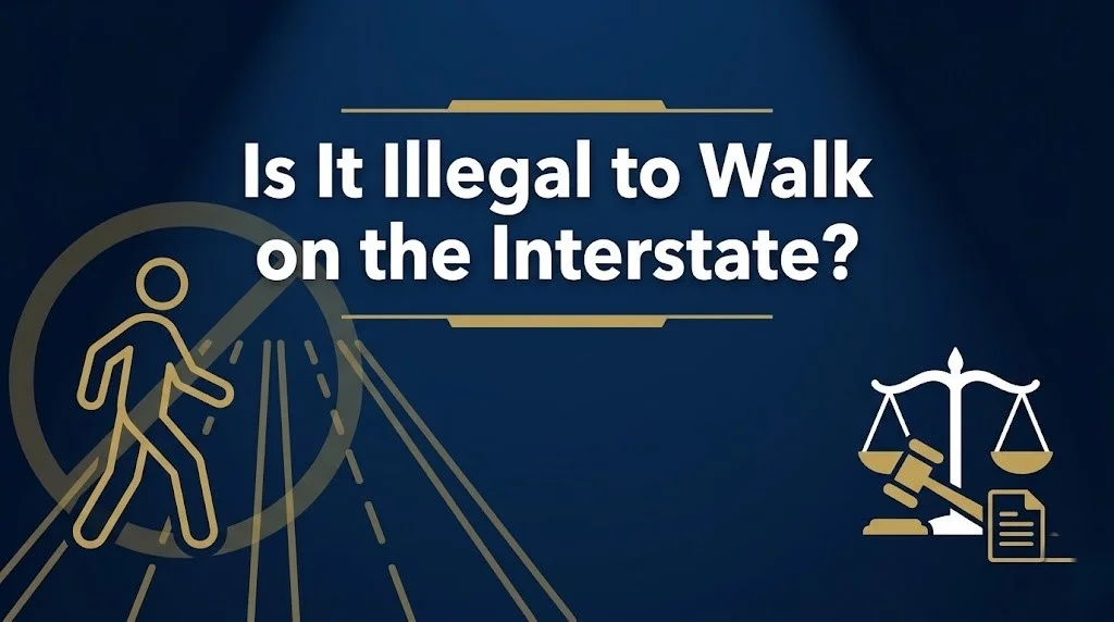 Walking on the interstate
