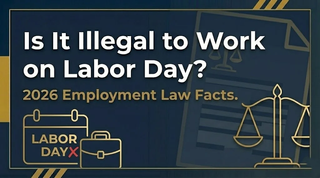 Is It Illegal to Work on Labor Day? The 2026 Truth