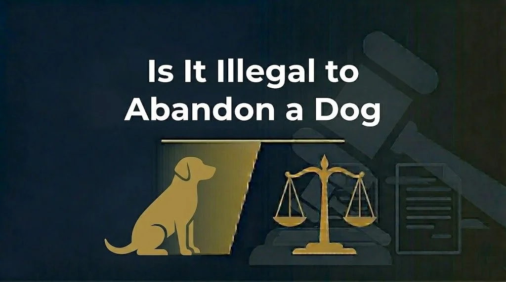 abandon a dog