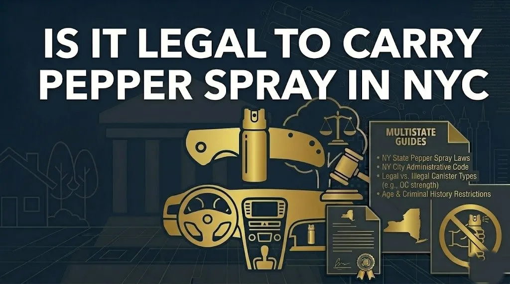 carrying pepper spray in New York City