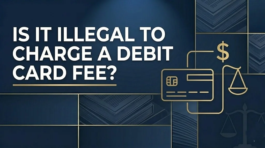 charge a debit card fee