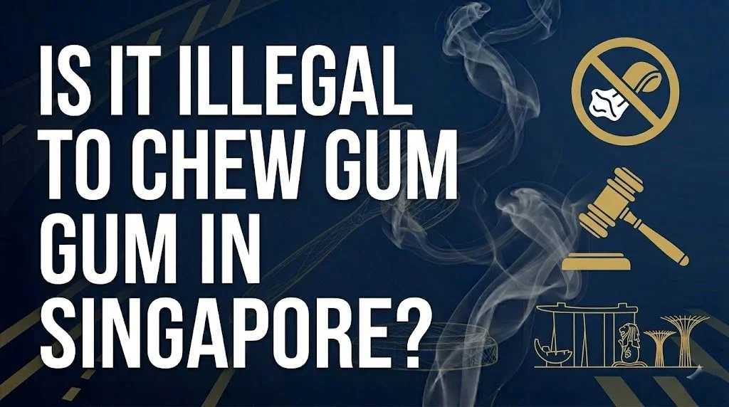 chew gum in Singapore